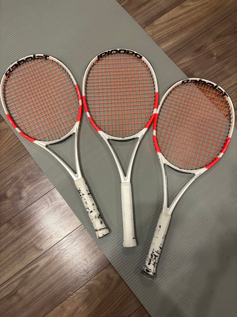 Babolat PURE STRIKE 100 2024ラケット 3本セット