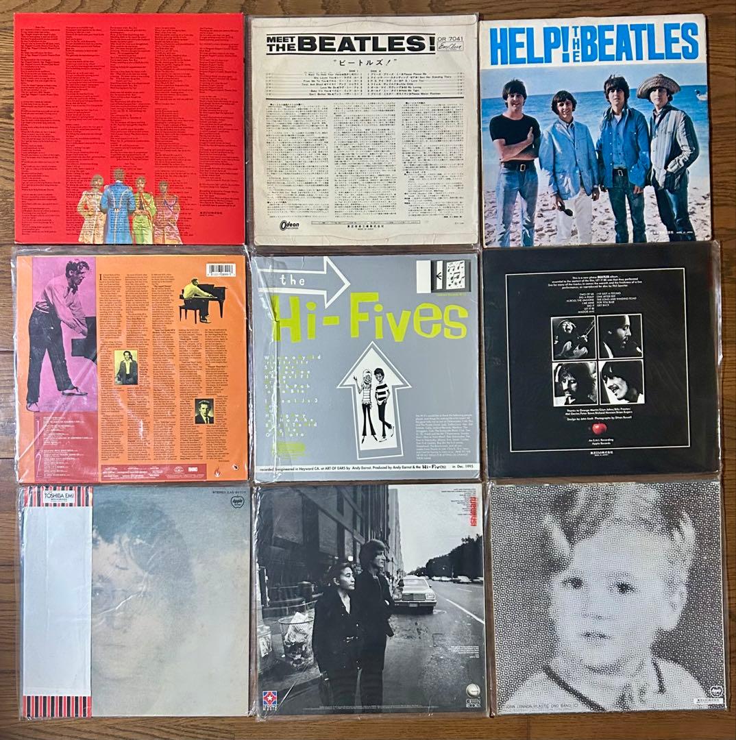 The Beatles レコードセット Let It Be Help!9枚セット