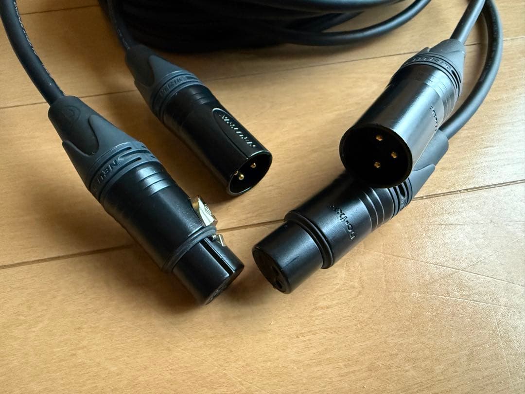 MOGAMI 2791 XLRバランスケーブル 7m×2本