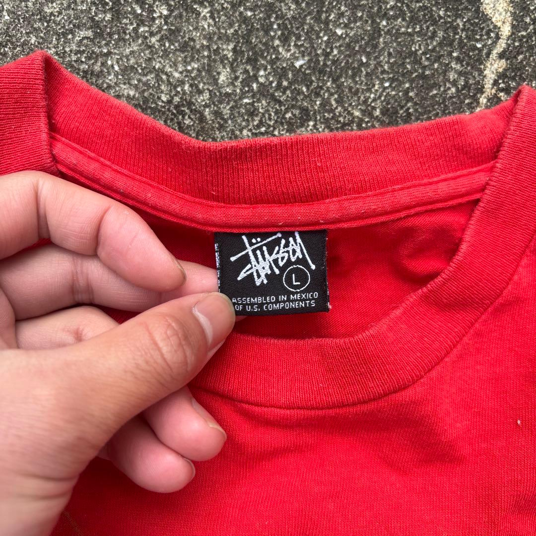 00s OLD STUSSY サンダー　Tシャツ　オールドステューシー　雷