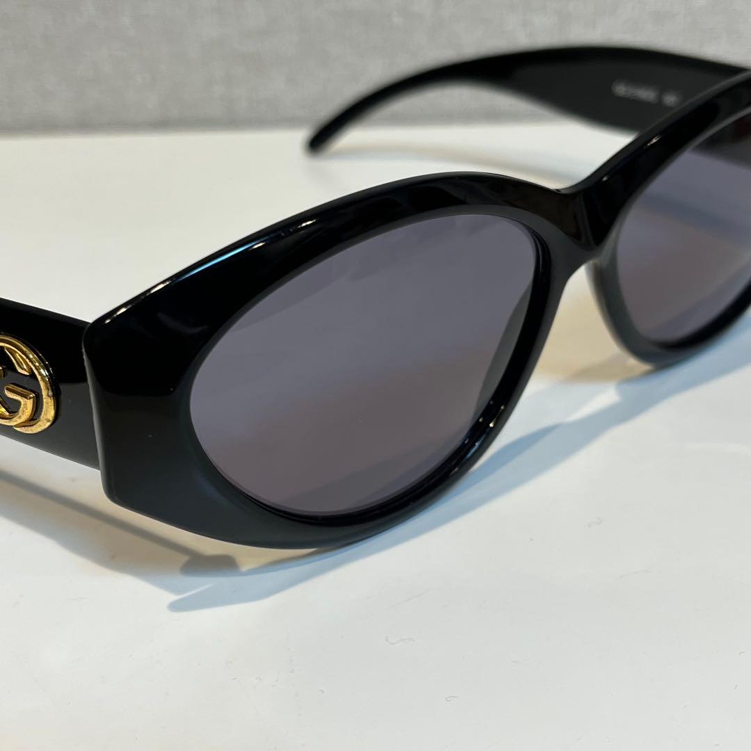 GUCCI サングラス GG2195/S 黒×金ロゴ グッチ GG アイウェア