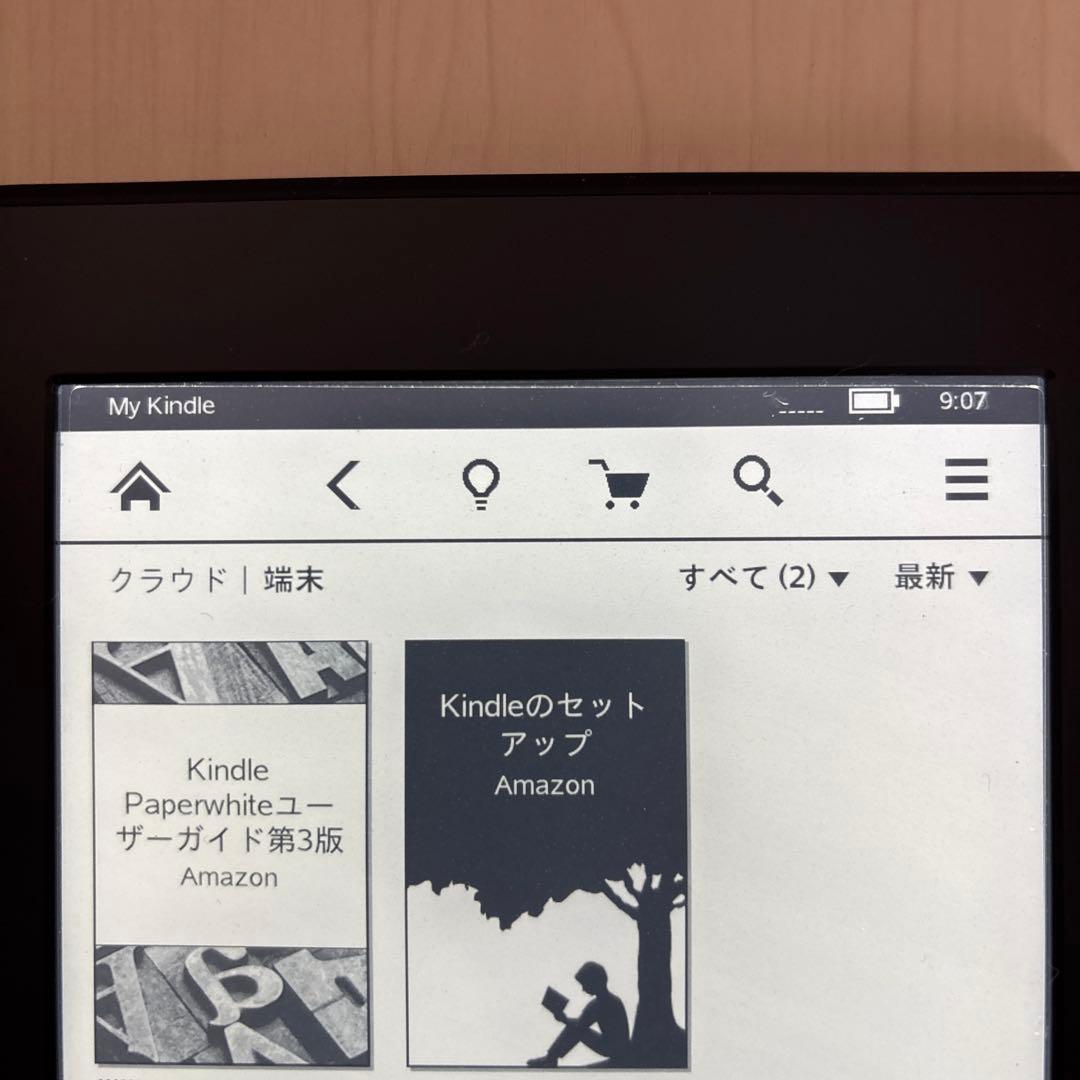 Kindle Paperwhite Wi-Fiモデル　第6世代　液晶フィルム付き