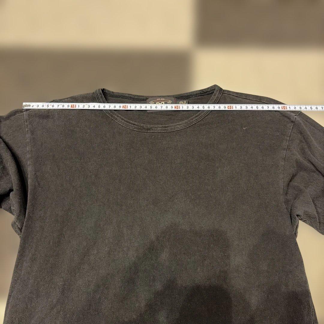 RRL ブラックインディゴロングtシャツ　Mサイズ