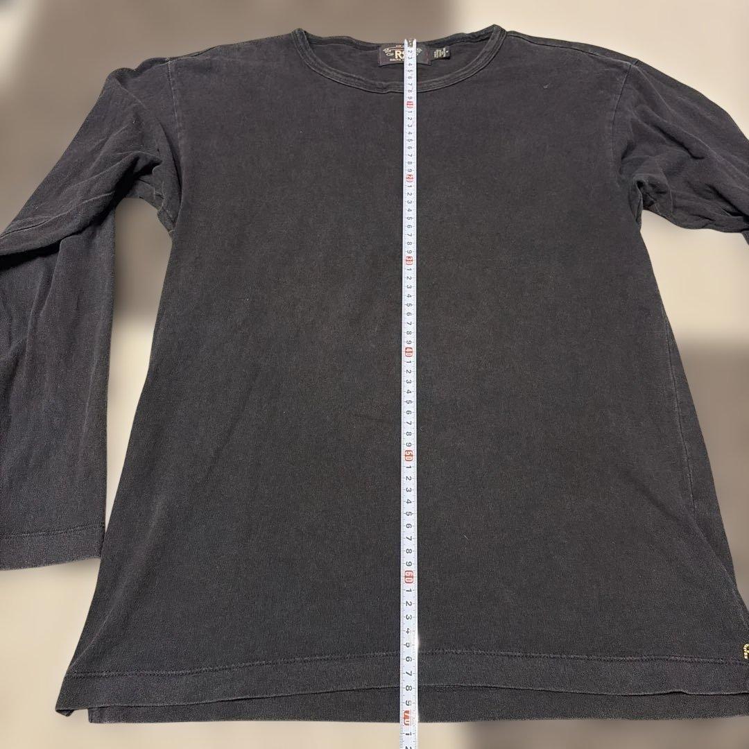 RRL ブラックインディゴロングtシャツ　Mサイズ