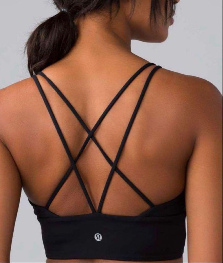 【新品未使用タグ付き】ルルレモンPushing Limits Bra ブラック