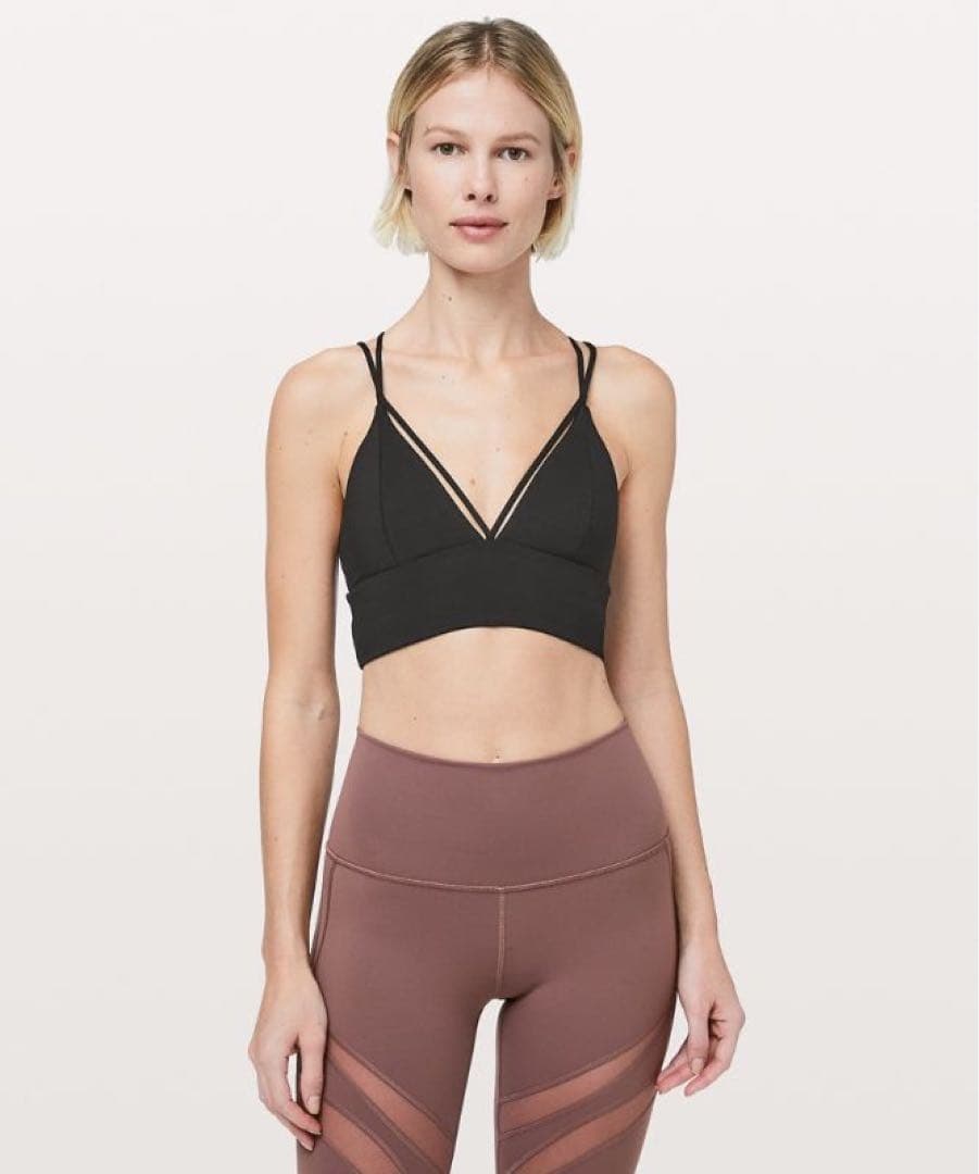 【新品未使用タグ付き】ルルレモンPushing Limits Bra ブラック