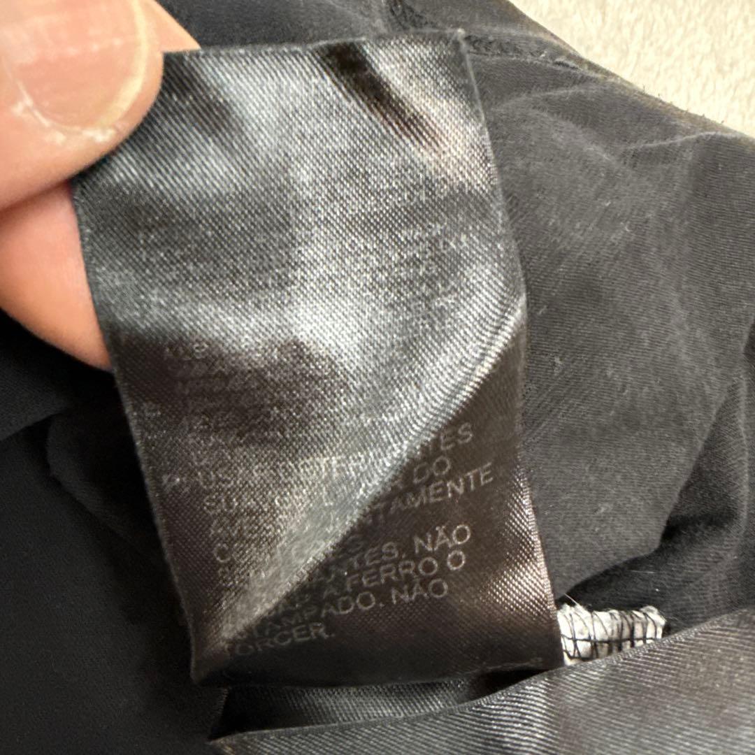Y-3 ワイスリー 爆走黒鴉ロゴ刺繍 Tシャツ 希少L ブラック
