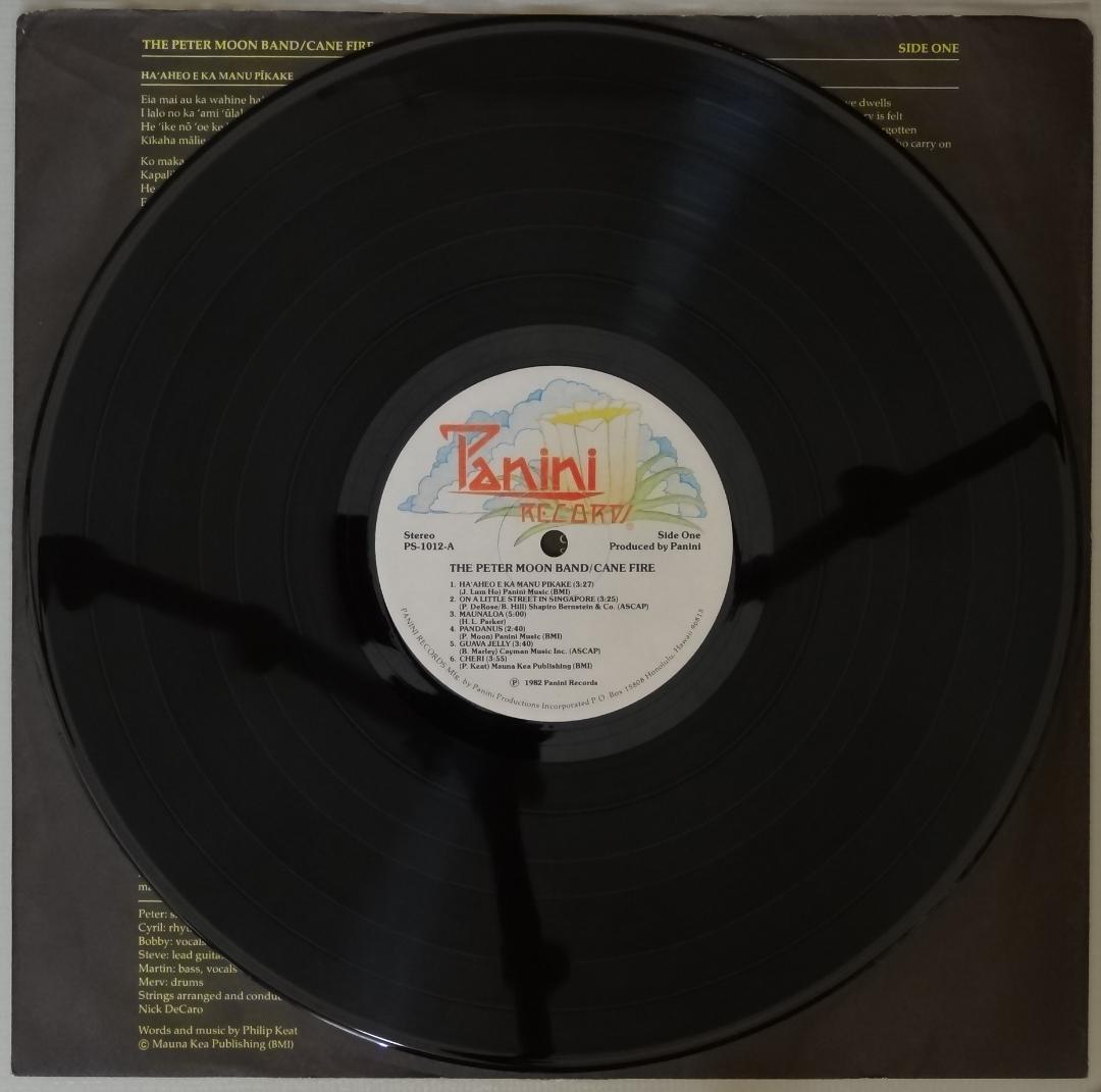 洋楽 Cane Fire/The Peter Moon Band/'82 Hawaii