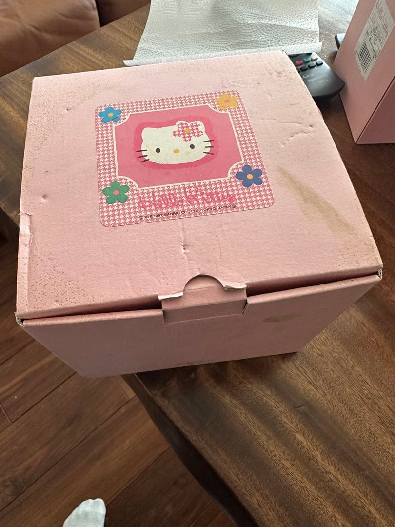 ハローキティ ホーロー　ケトル　ティーポットと鍋セット