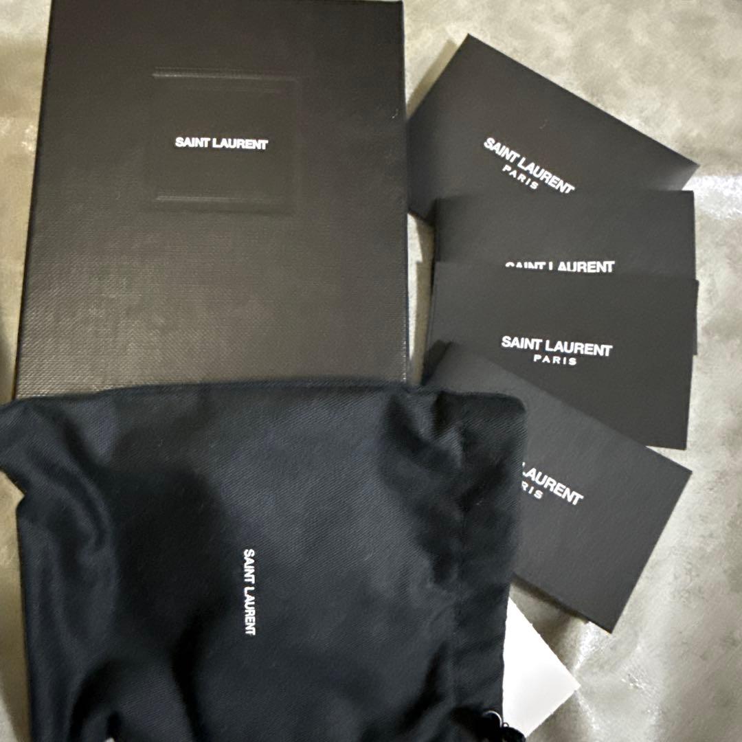 Saint Laurent ミニ財布ブラック