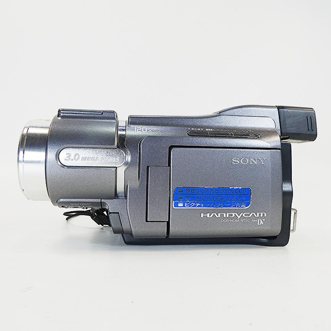 動作品 ソニーDCR-HC88 MiniDV ビデオカメラDVDダビングに最適