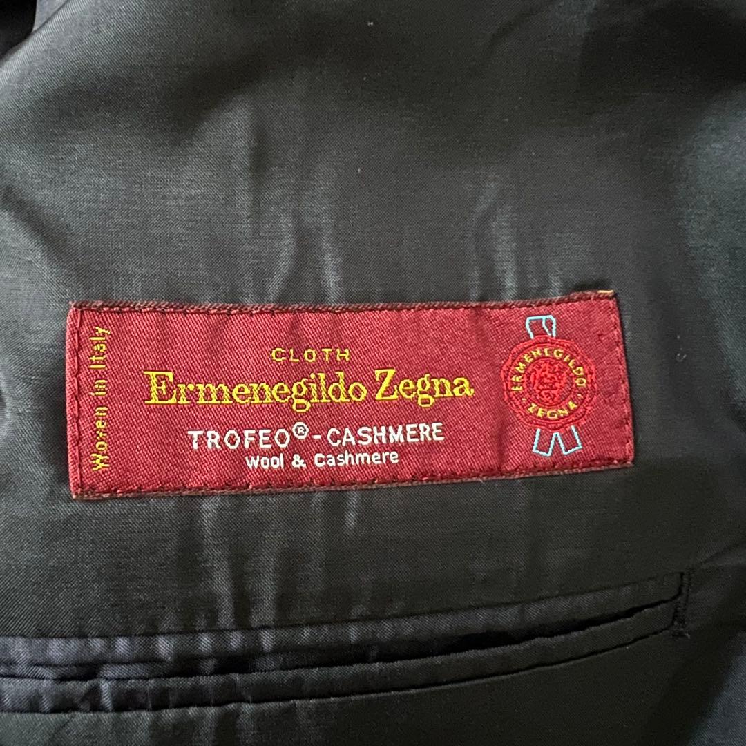 Ermenegildo Zegna トロフェオ カシミヤ混 ジャケット XL相当