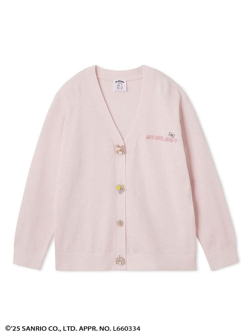 完売　PNK✴︎スナイデルホーム 【MY MELODY】ニットカーディガン