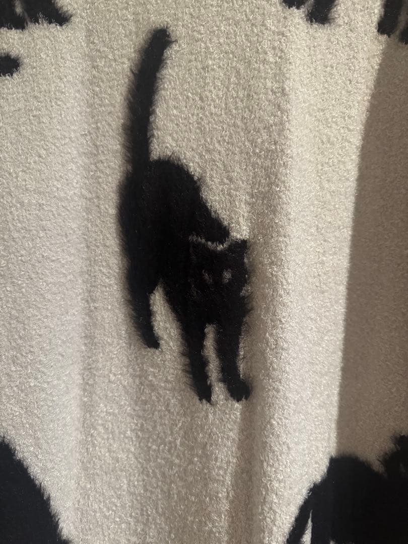 極美品 GELAT PIQUE 猫柄ルームウェア ハロウィン