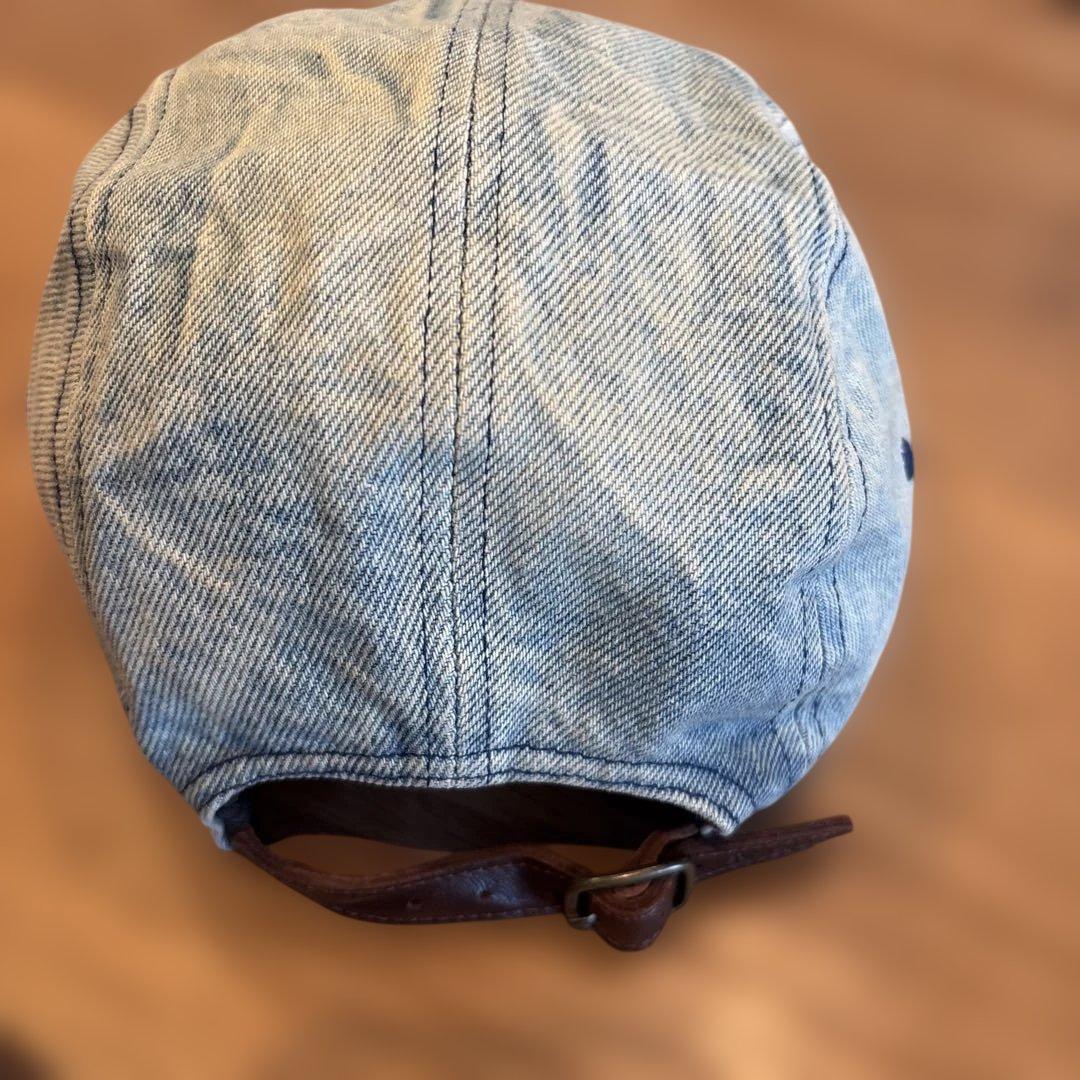 supreme washed chino twill camp cap デニム