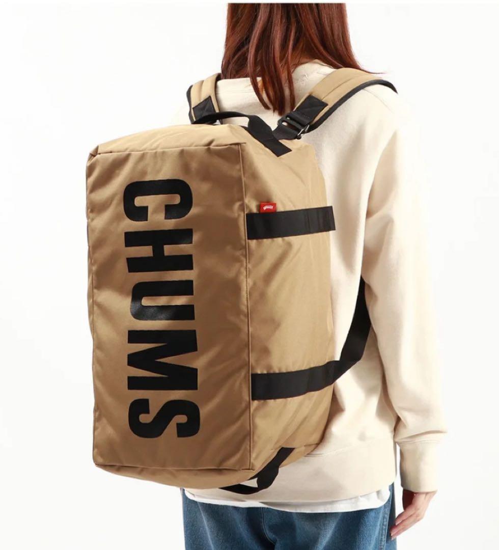 リサイクル CHUMS 2way ボストン ボストンバッグ リュック ブラウン