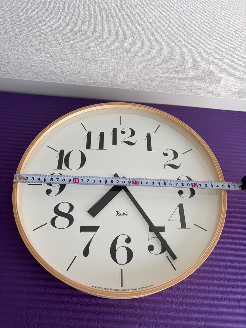 Lemnos レムノス 【 RIKI CLOCK リキクロック 】直径354mm
