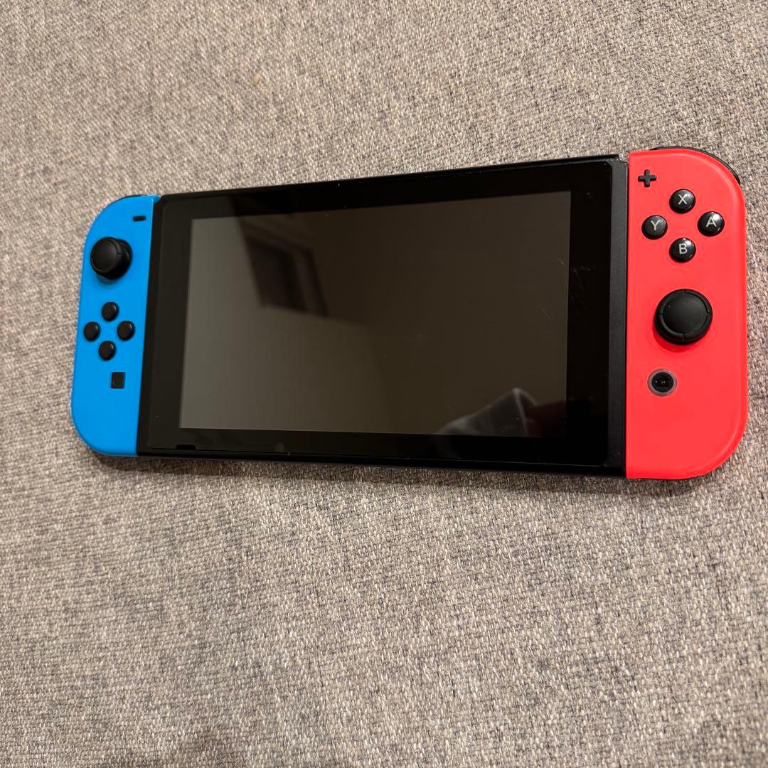 Nintendo Switch 本体 ネオンレッド/ブルー コントローラー