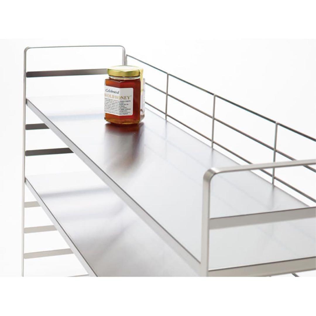 37804オールステンレス頑丈出窓ラック 幅75