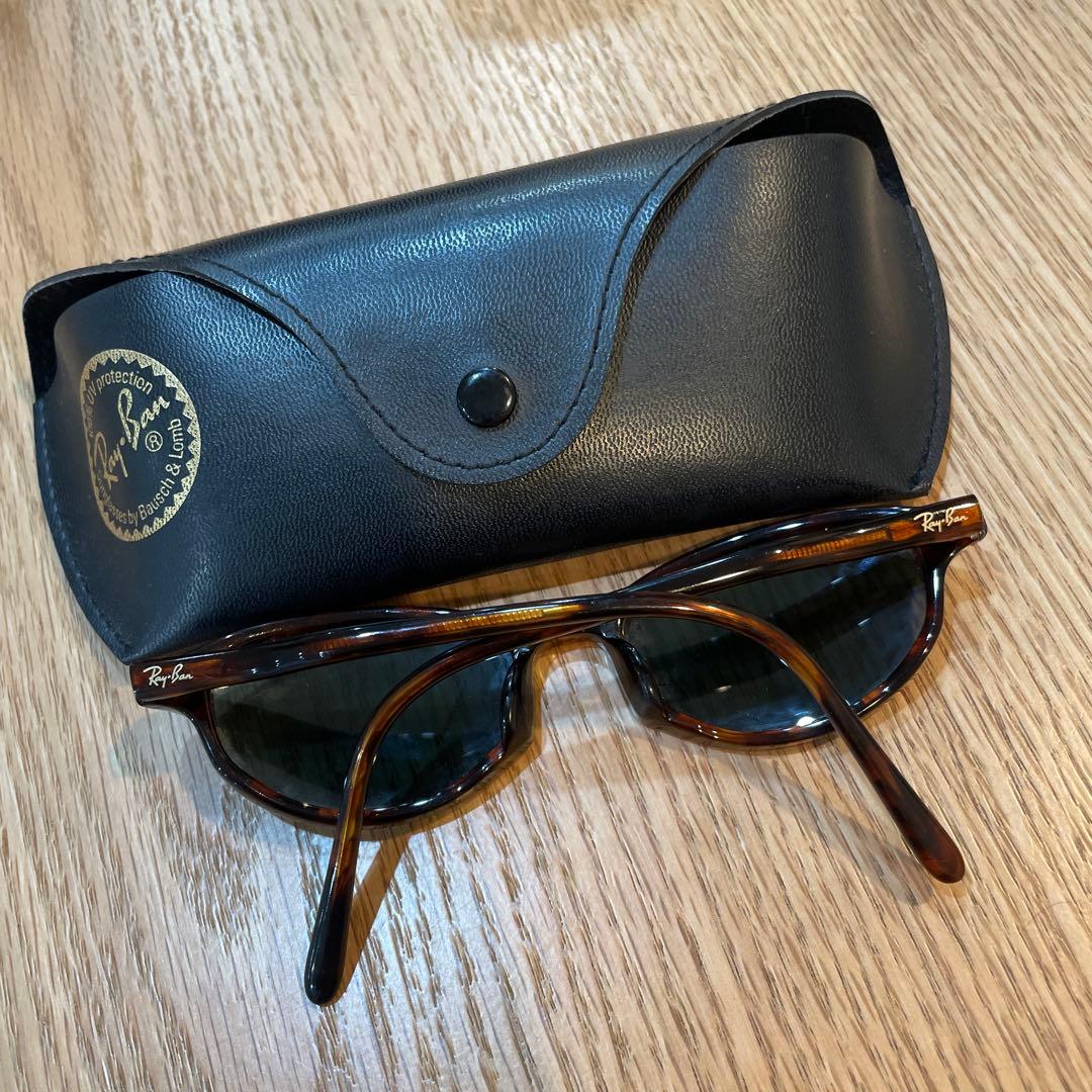 Ray-Ban ブラウン オーバル サングラス