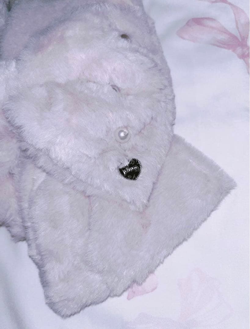 ♡︎pium♡︎୨୧ビッグリボンパールファーティペット