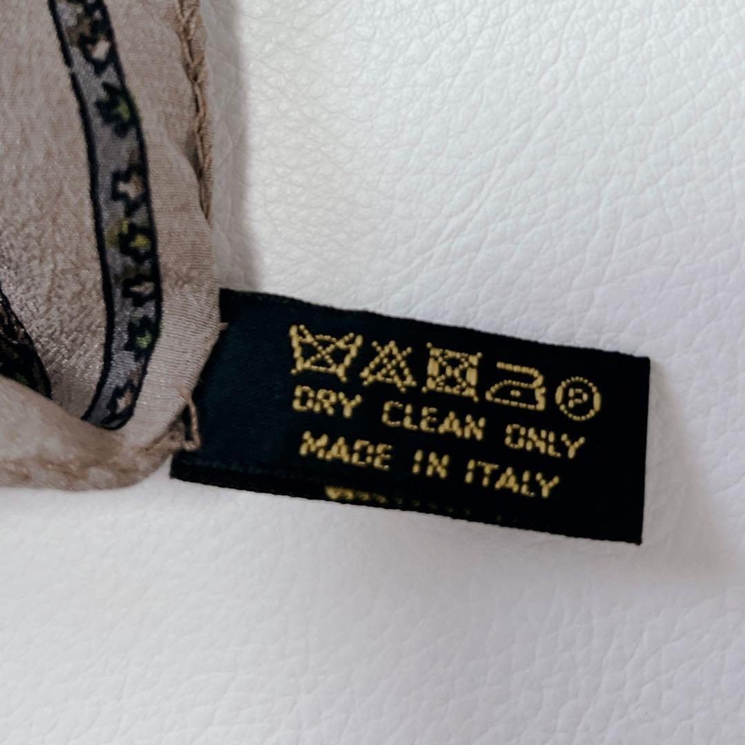 美品✨ シルク100% ドゥーズィエムクラス 大判　ペイズリー　ストール