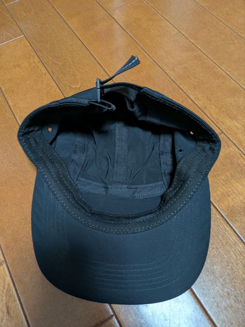 Supreme ブラック キャンプキャップ