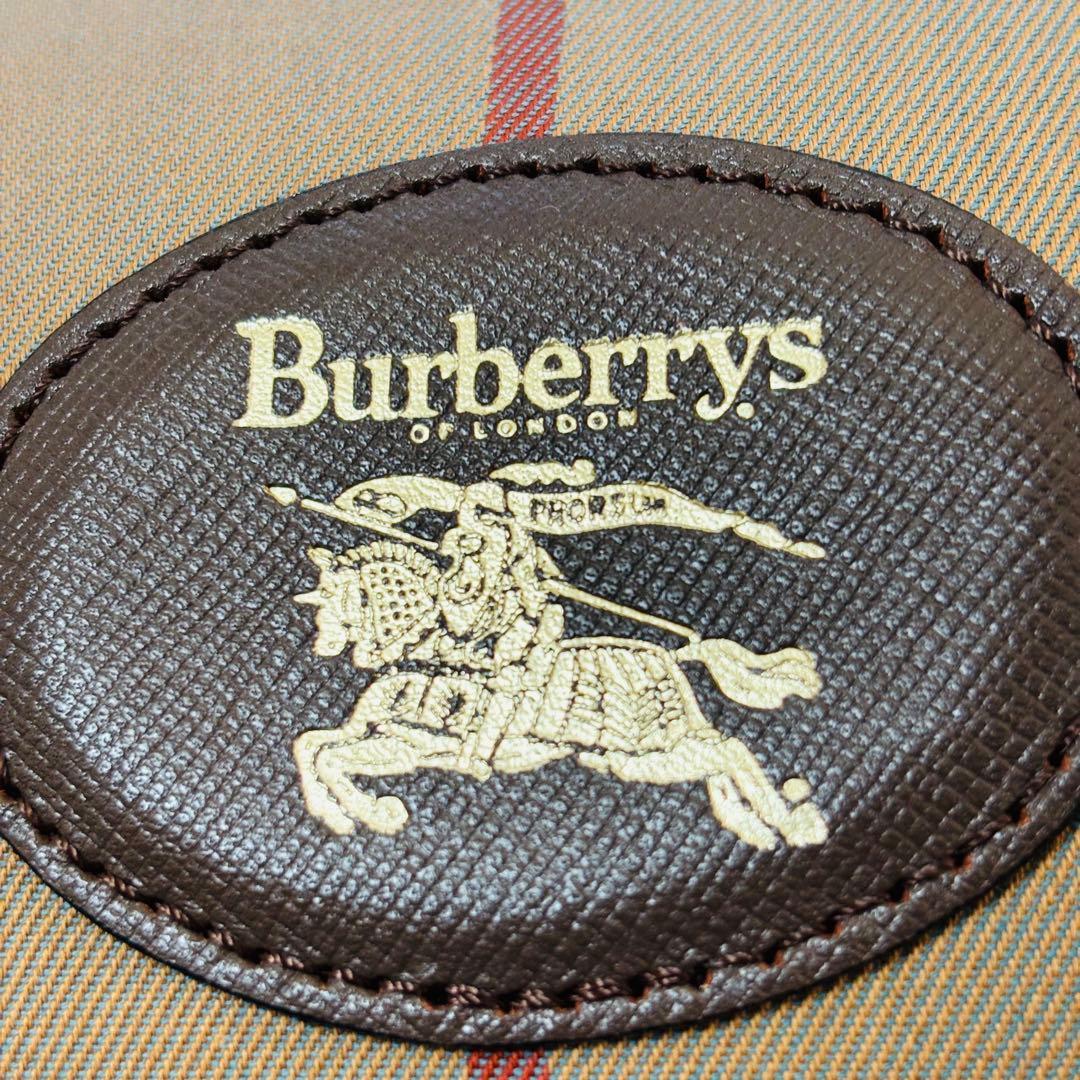 Burberrys ヴィンテージ　ボストンバッグ　ポーチ　旅行鞄　ノバチェック