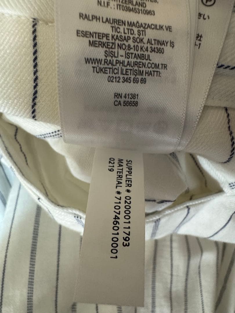Polo Ralph Lauren ストライプセットアップ
