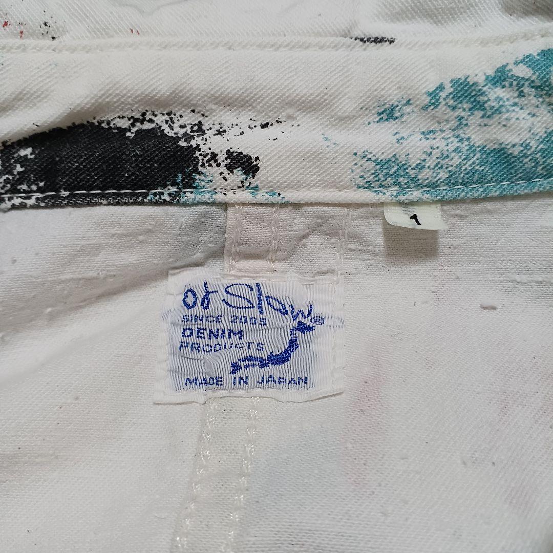 orslow オアスロウ 1940s Denim Coverall Paint
