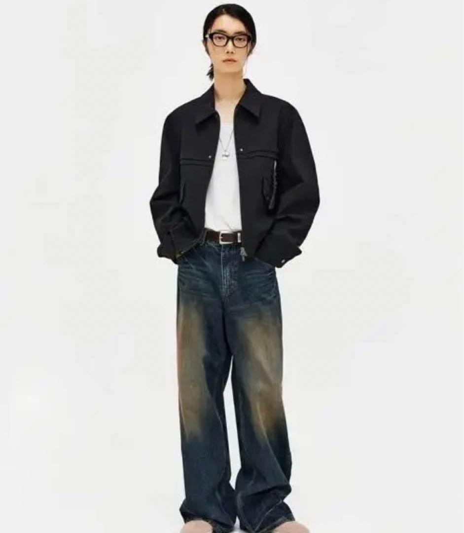 【セール中】Dusty Western Blouson Jacket Black