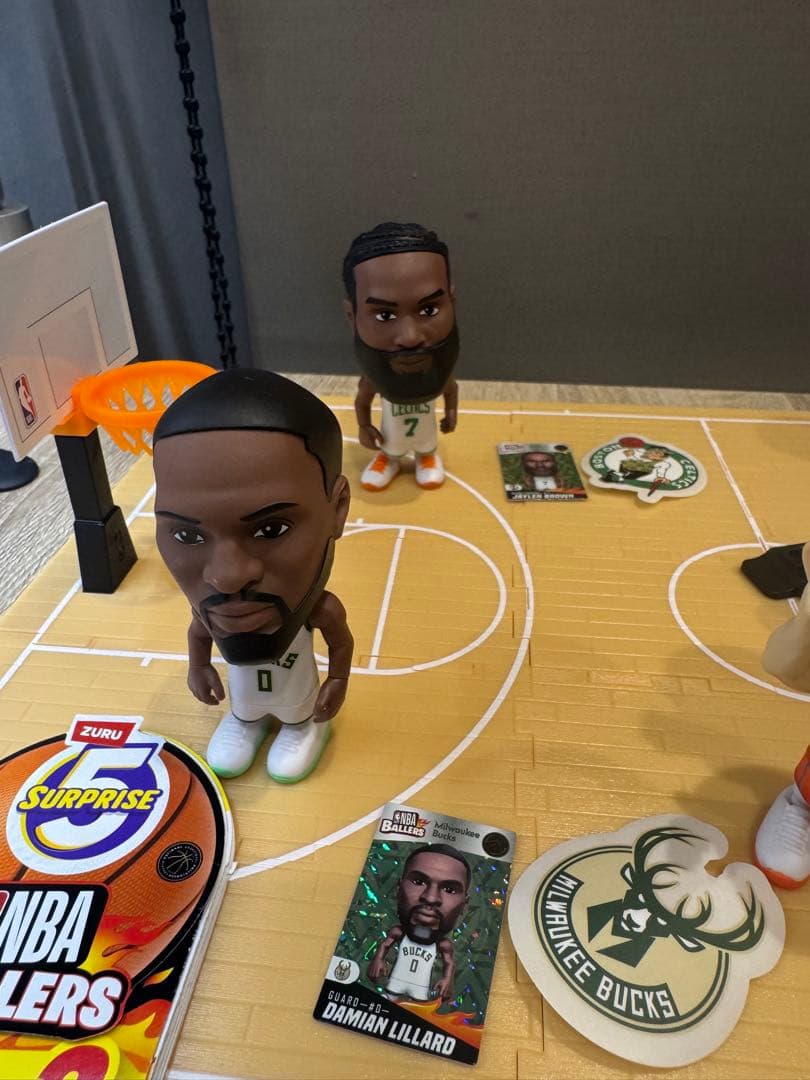 NBA BALLERS シリーズ2 オールコート 6体　カルーソ バトラー 等