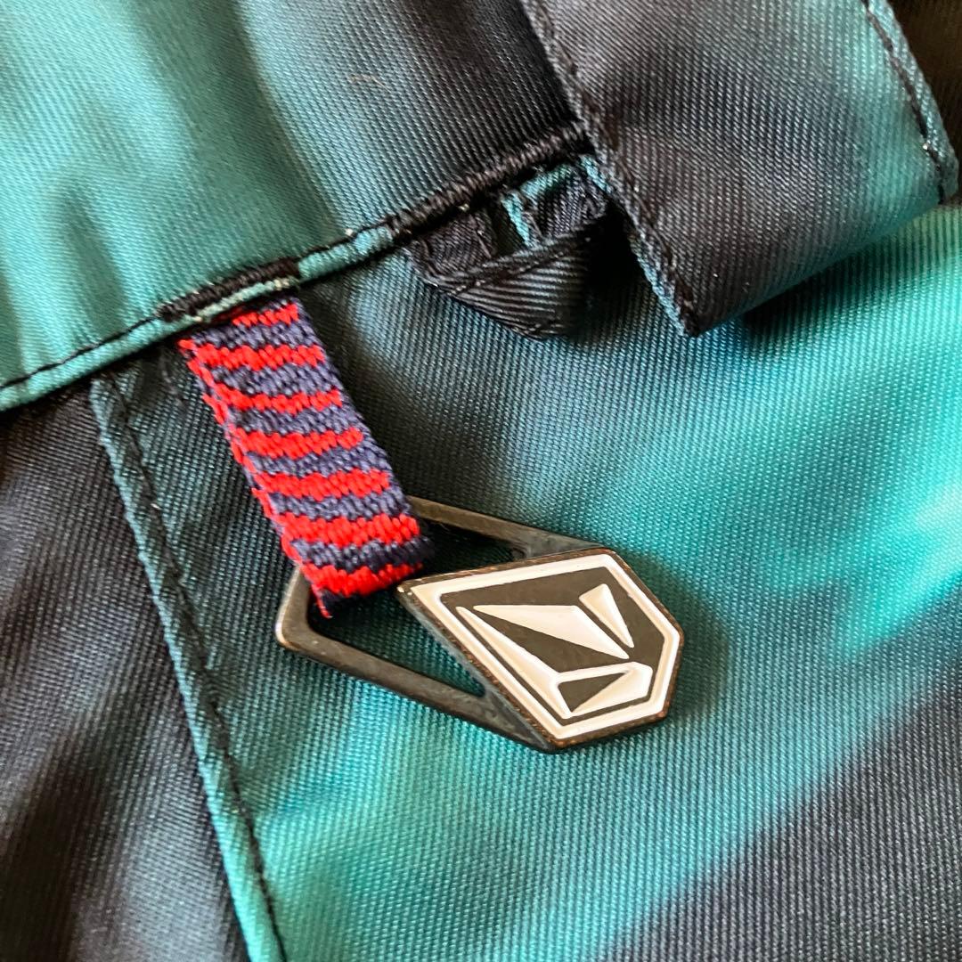 #14Q✨VOLCOM✨スキーウェア パンツ メンズ グリーン