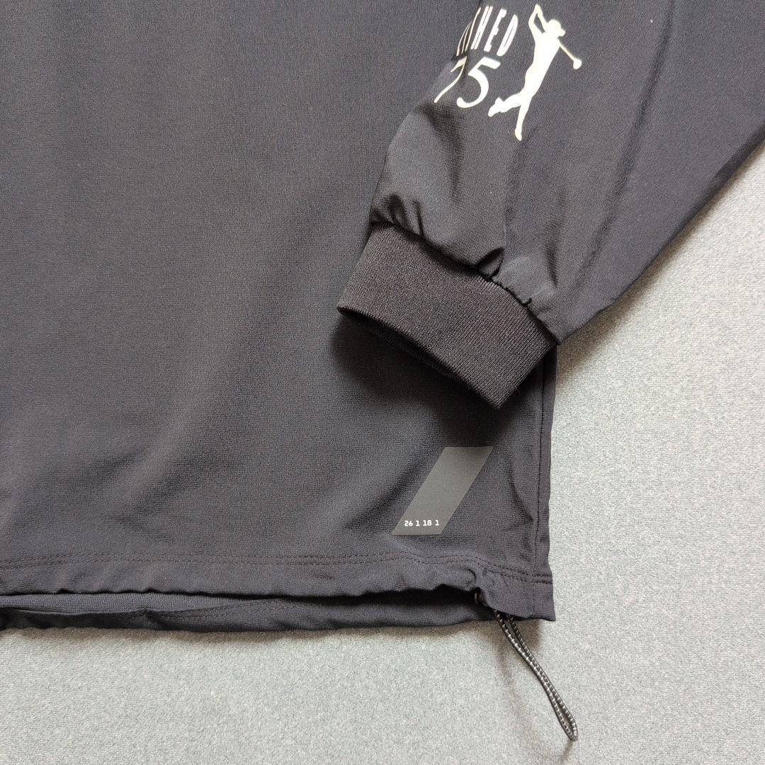 【極美品】ZARAゴルフ　クルーネックプルオーバー長袖　黒　M