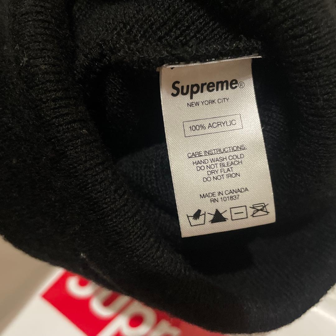 supreme Ruff Ryders beanie ブラック ビーニー ニット