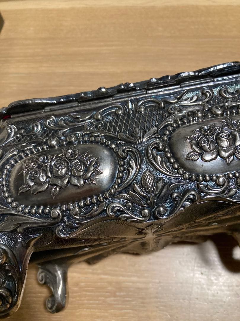 ビンテージ　ジュエリー ケース ボックス アクセサリー 骨董品 ボックス