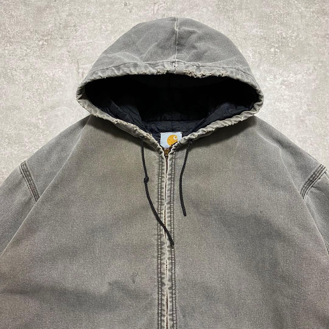 Carhartt アクティブジャケット 中綿キルティング 鬼フェード