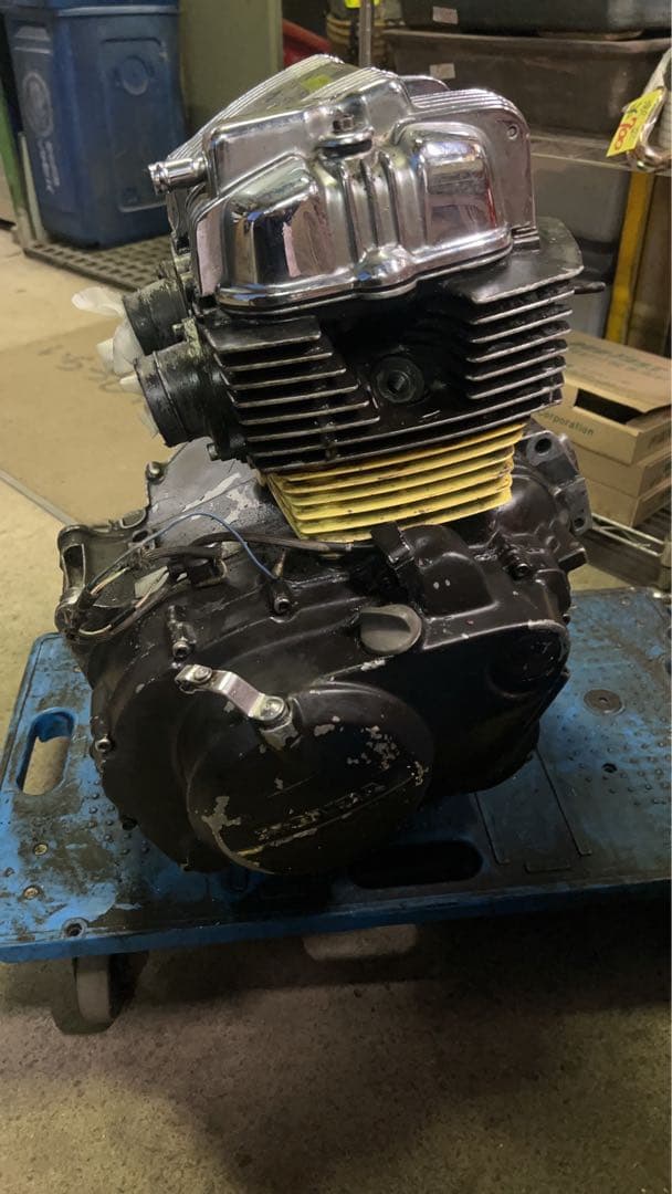 cb250tエンジン