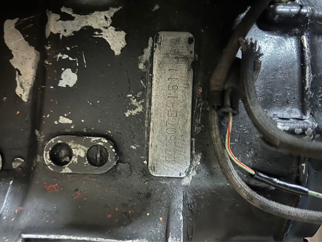 cb250tエンジン