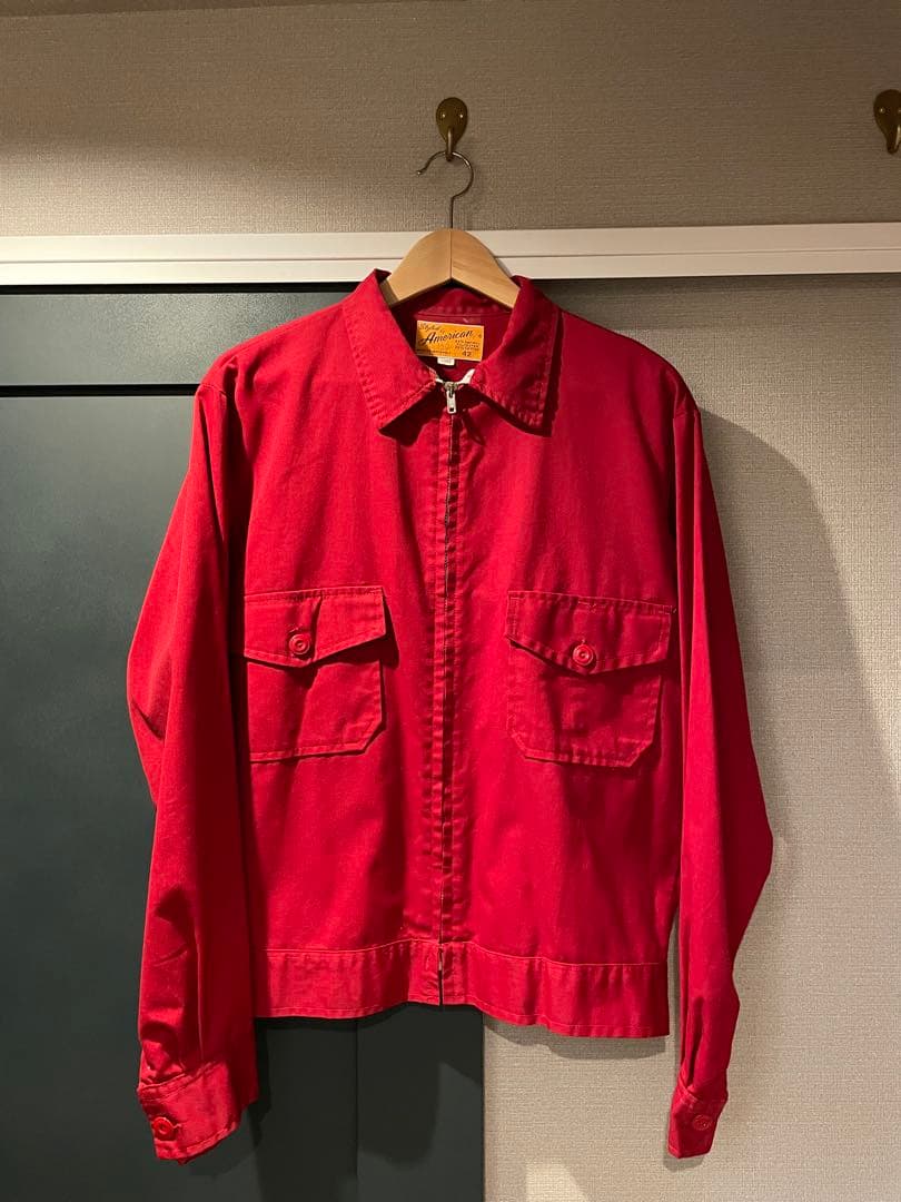 60s ほぼデッド 42 Long Chain stitch Work JKT