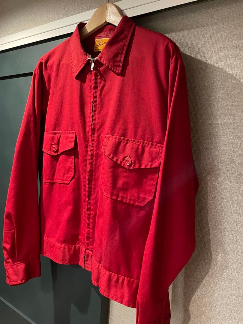60s ほぼデッド 42 Long Chain stitch Work JKT