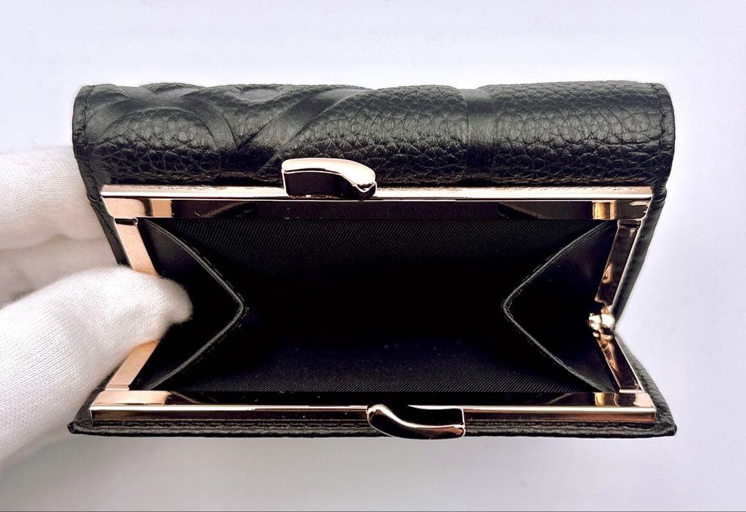 【♡新品♡】Vivienne Westwood 三つ折り財布 ブラック/黒 人気