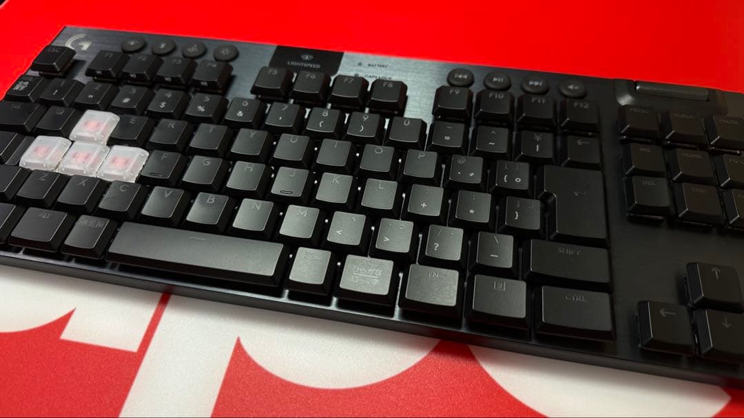 Logicool G913 TKL RGBキーボード 本体