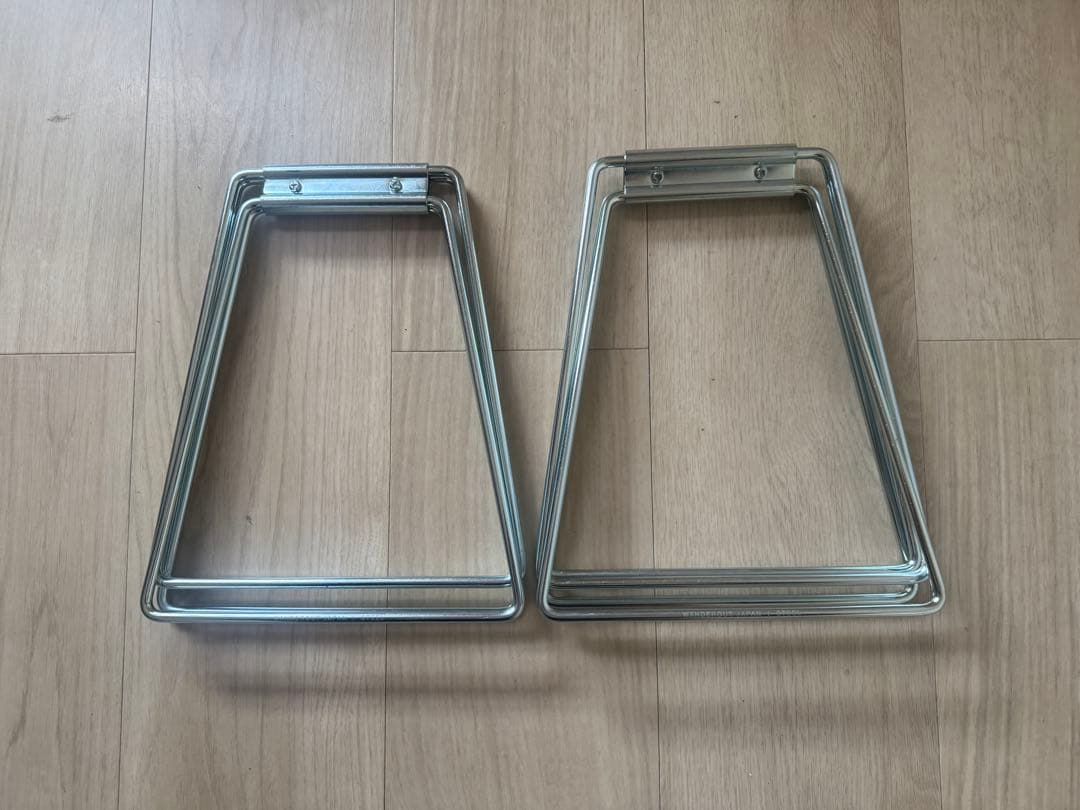 テーブル・チェア・ハンモック wanderout / Universal Stand Silver x2