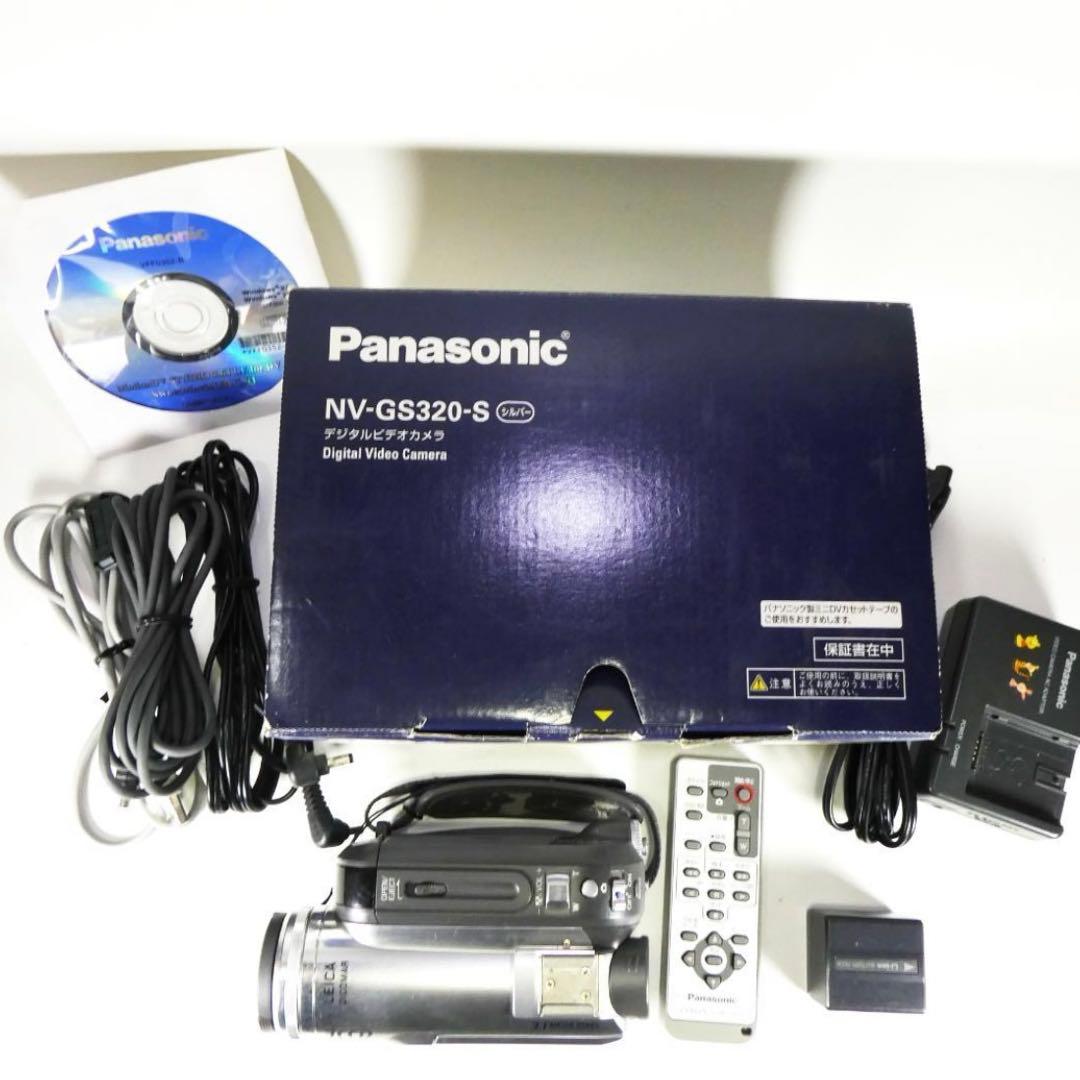 Panasonic NV-GS320-S ビデオカメラ 本体