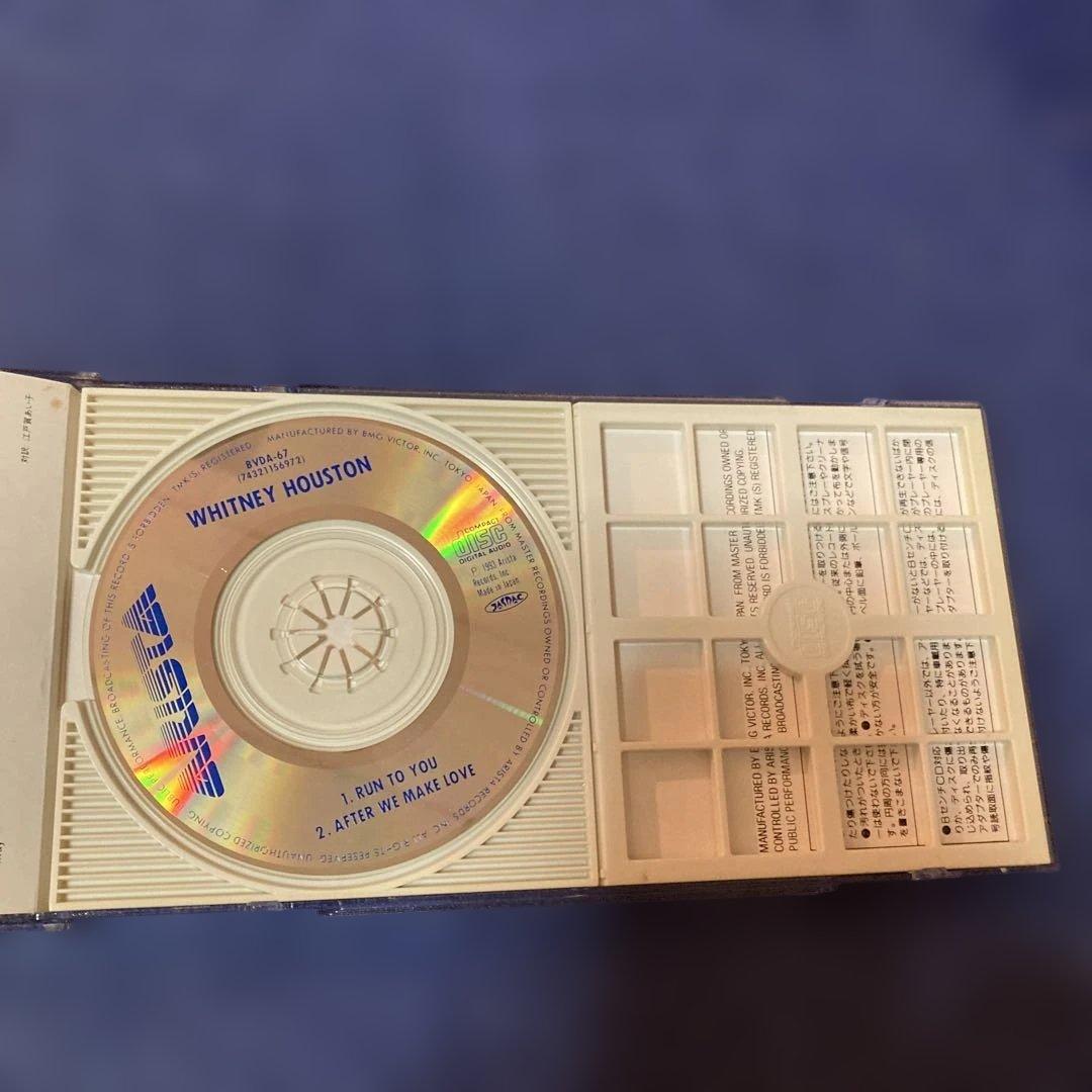Whitney Houston .Run To You 8センチ8cmシングル
