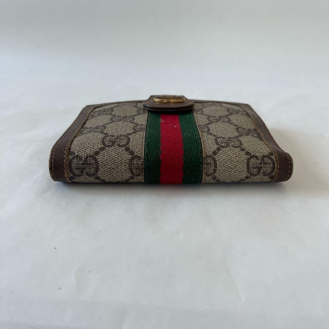 【ヴィンテージ】GUCCI 財布 GG柄 シェリーライン