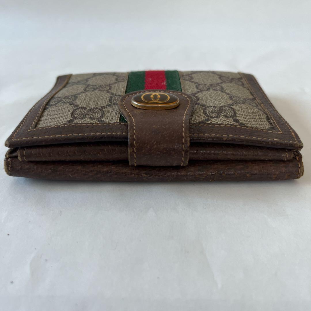 【ヴィンテージ】GUCCI 財布 GG柄 シェリーライン