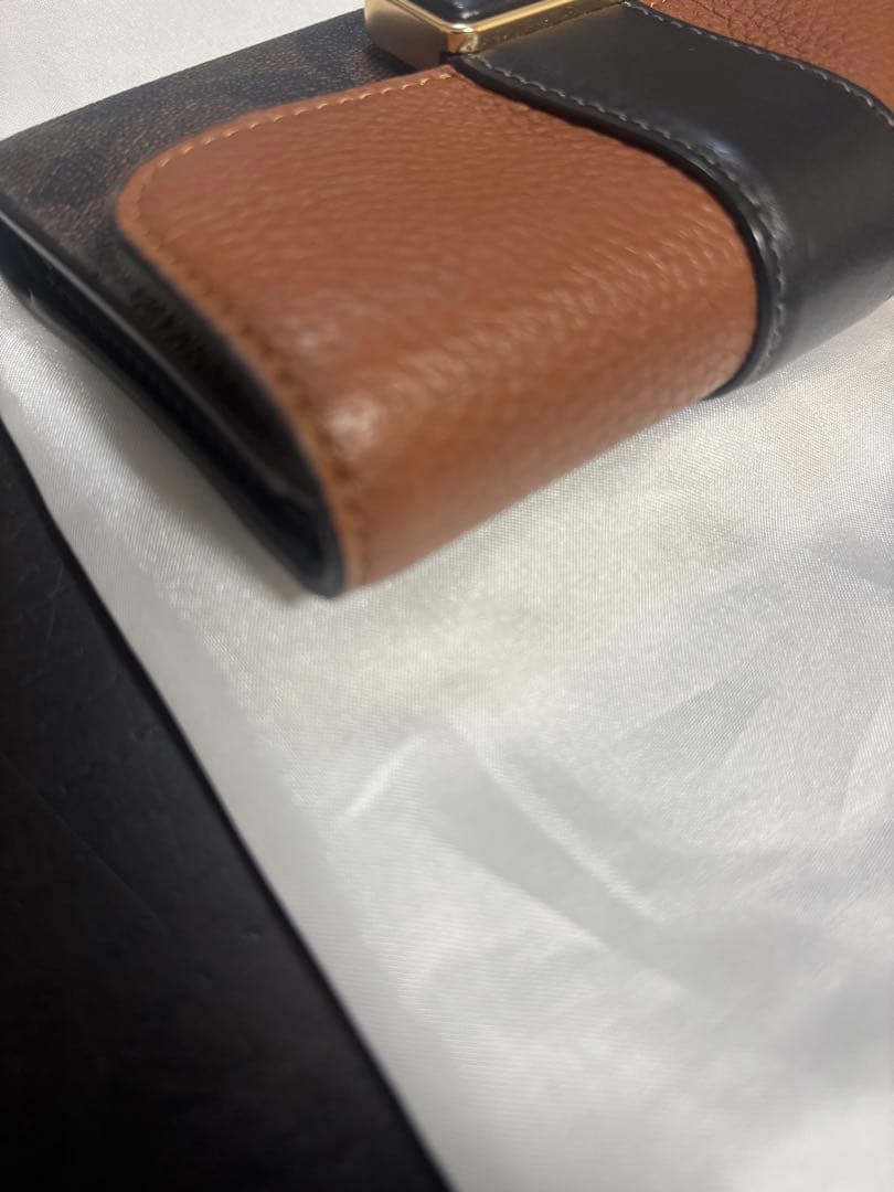 コーチCOACH 三つ折り財布 美品