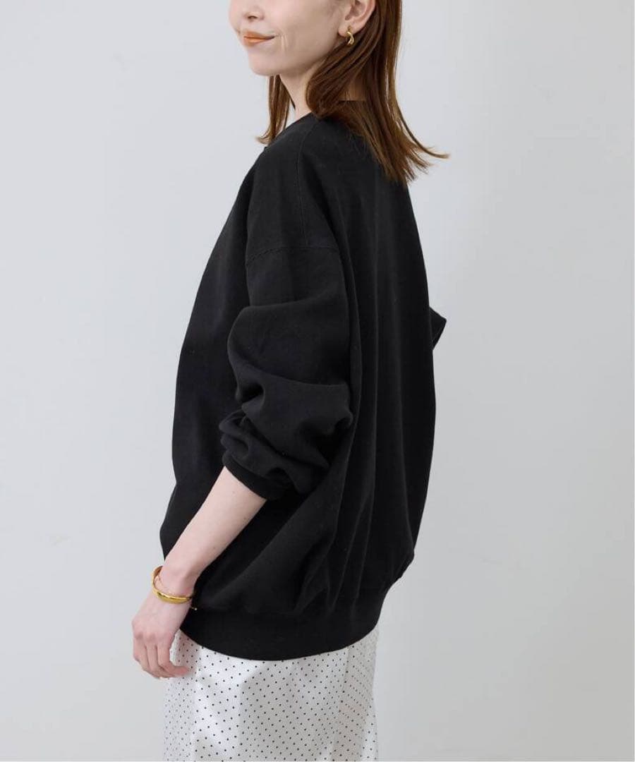 ダブルZIPクルーネックカーディガン　SLOBE IENA